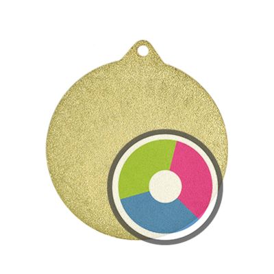 3. Medal  z nadrukiem luxor jet