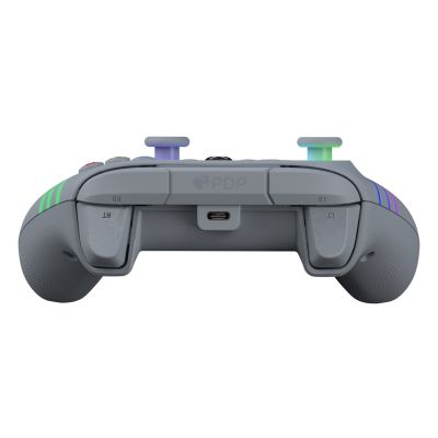 7. PDP Afterglow Wave Szary USB Gamepad Analogowa/Cyfrowa PC, Xbox One, Xbox Series S, Xbox Series X
