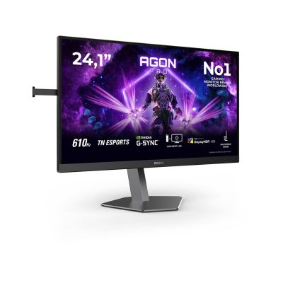 2. AOC G2 AG246FK6 monitor komputerowy 61,2 cm (24.1") 1920 x 1080 px Full HD LED Czarny, Szary