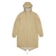 7. Kurtka, płaszcz przeciwdeszczowy Rains unisex Fishtail Parka W3 18140 24 SAND