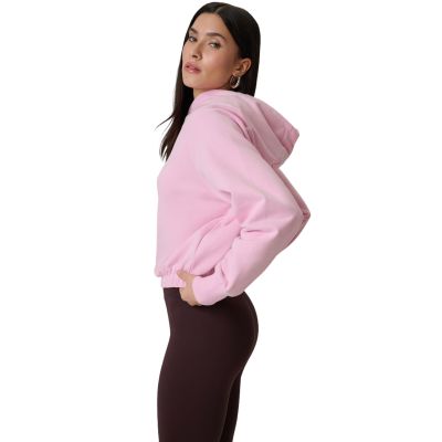 4. Bluza damska 4F F2175 jasny róż 4FWSS26TSWSF2175 56S