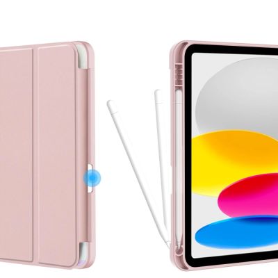 5. Etui Tech-Protect SC Pen na iPad 10.9" 2022 - różowy marmur