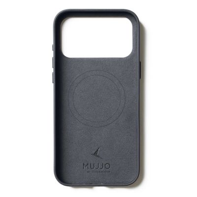 3. Mujjo Leather Case - etui skórzane do iPhone 17 Pro Max kompatybilne z MagSafe (basalt)