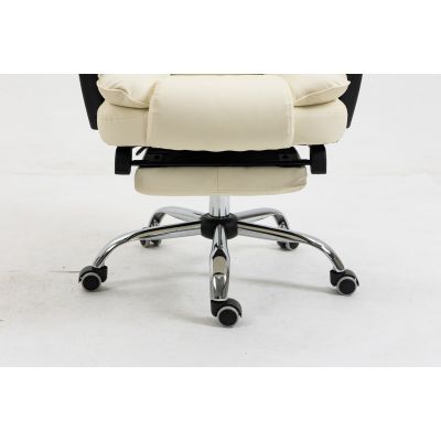 10. Activejet Fotel biurowy YK7416 beżowy