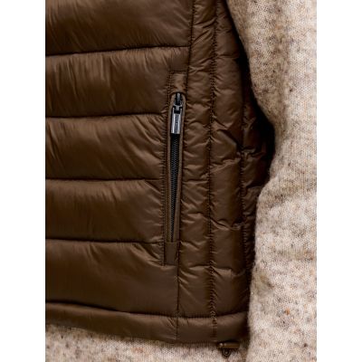 5. Jack&Jones męska kamizelka bezrękawnik JJEKINGSLEY LIGHT BODYWARMER COLLAR NOOS 12298870 COCCA