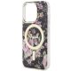 6. Etui Guess Flower MagSafe na iPhone 14 Pro - czarne