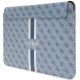 2. Pokrowiec Guess 4G Printed Stripes na laptopa 14" - niebieski