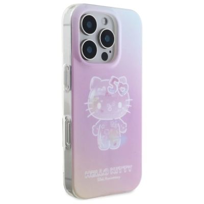 4. Etui Hello Kitty IML 50th Anniversary Magsafe na iPhone 16 Pro Max - różowe