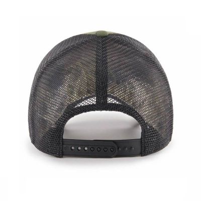 2. Czapka z daszkiem 47 Brand NHL San Jose Sharks Trucker Camo - H-CBRAN22GWP-CM