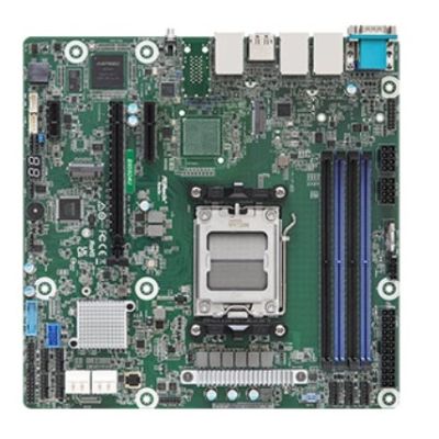 3. Płyta główna ASRock B650D4U 1x AM5 AMD Ryzen 7000 B650E (4xDIMM, SATA, 2xM.2, 2x1GbE, IPMI)