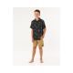 4. Koszula chłopięca RIP CURL Eternal Shred Ss Shirt-Boy czarna