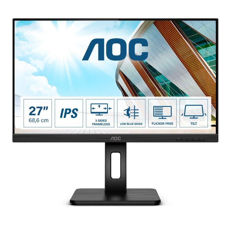 12. MONITOR AOC LED 27" 27P2Q