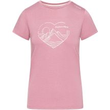 T-shirt damski VIKING Lenta Bamboo Light Lady różowy   XS