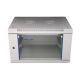 5. Extralink Szafa rack 6U 600x450 Szara montowana na ścianie