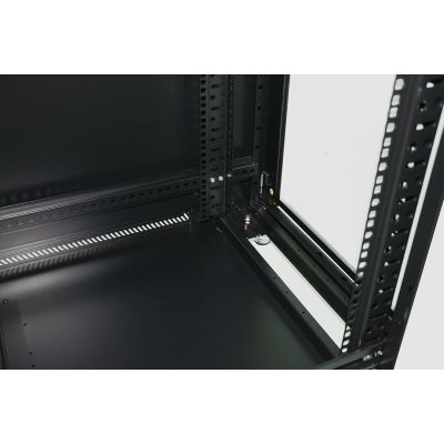13. Szafa rack Extralink 37U 600x1000 EX.11403 Czarna stojąca