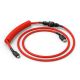 2. Glorious Gaming GLO-KB-ACC-CBL-COIL-CRED kabel klawiatury/myszy Czerwony 1,4 m