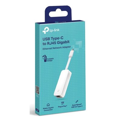 7. Karta sieciowa TP-LINK UE300C USB 3.0 Typ C