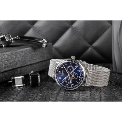 5. Zegarek Męski ZEPPELIN LZ129 Hindenburg 7036M-3 + BOX