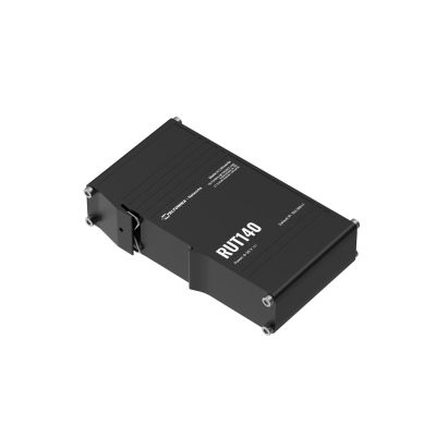 4. Router przemysłowy Teltonika RUT140 2x RJ45 100Mb/s, IP30
