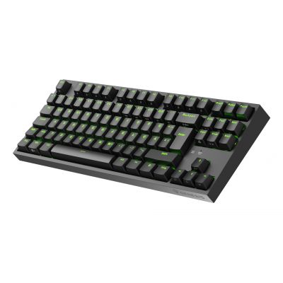 14. GENESIS Thor 404 TKL klawiatura Gaming USB QWERTY Niemiecki Czarny