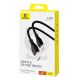 10. Kabel Baseus Pudding 100W USB-A - USB-C 1,2m - czarny