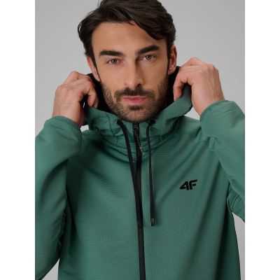 3. Bluza treningowa regular z kapturem męska 4F 4FRSS26TFSWM0872-46S
