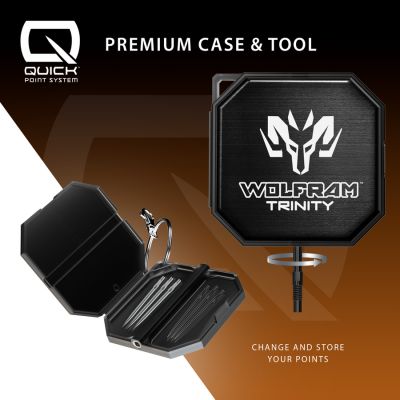 6. Rzutki Harrows WOLFRAM TRINITY 97% steeltip