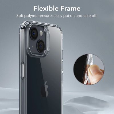 5. Etui ESR Ice Shield na iPhone 15 Plus - przezroczyste