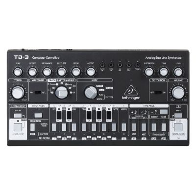 3. Behringer TD-3-BK Syntezator linii basowej