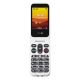 Doro Leva L20 7,11 cm (2.8") 132 g Czerwony, Biały Telefon funkcjonalny