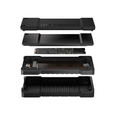 14. Obudowa na dysk zewnętrzny SSD Asus TUF Gaming A2 Czarny