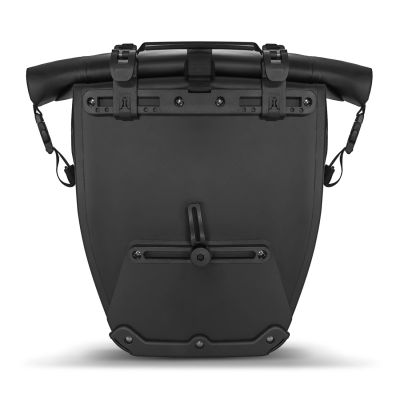 5. Wozinsky wodoodporna torba rowerowa sakwa na bagażnik 25l czarny (WBB24BK)