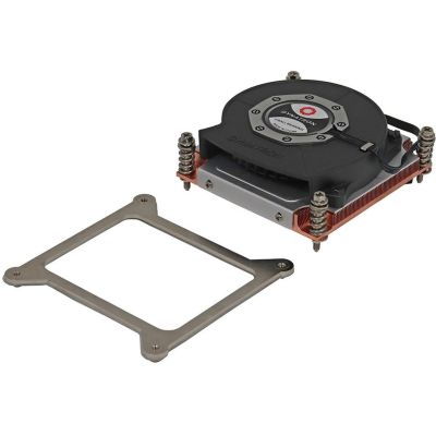 2. Inter-Tech Q-3 Procesor Radiator 8 cm Czarny, Srebrny 1 szt.