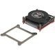 2. Inter-Tech Q-3 Procesor Radiator 8 cm Czarny, Srebrny 1 szt.