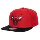 Czapka z daszkiem Mitchell &amp; Ness NBA Chicago Bulls M HHSS3264-CBUYYPPPRDBK