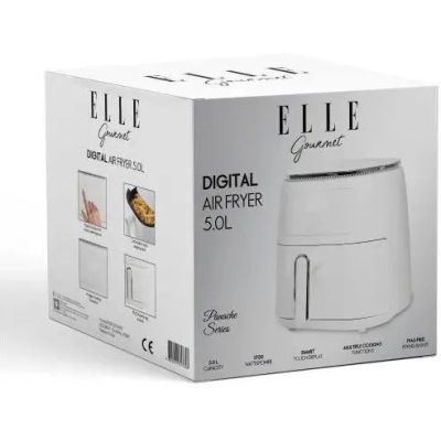 5. Frytkownica beztłuszczowa ELLE 5L biały