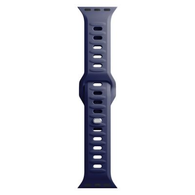 2. Pasek silikonowy 3mk Silicone Watch Strap do Apple Watch 38 / 40 / 41 mm - niebieski