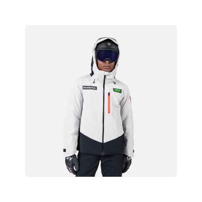 Kurtka narciarska męska ROSSIGNOL Hero Blackside Insulated Jkt szara