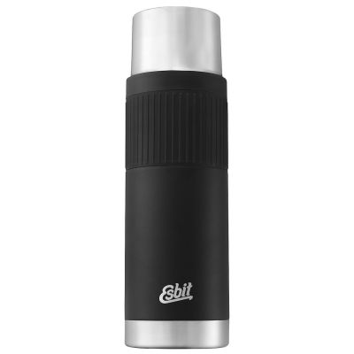 Termos Esbit Sculptor Vacuum Flask with Sleeve 1L - black