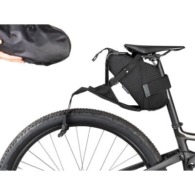 5. Torba rowerowa podsiodłowa TOPEAK BackLoader X black (15 litrów)