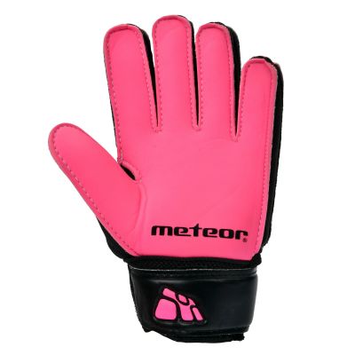 29. Rękawice bramkarskie Meteor Catch Pink 30800-03805