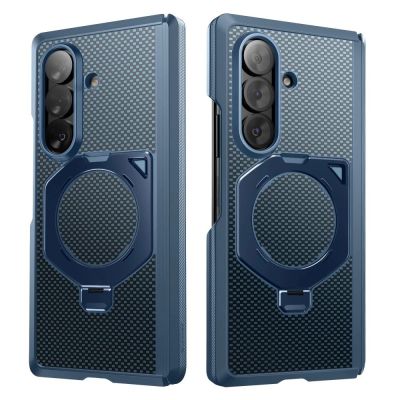 4. Etui Supcase UB Aero MagSafe 2-Set na Samsung Galaxy Z Fold 8 Ultra - granatowe