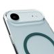 5. Etui Puro Lite Mag TPU+PC kompatybilne z MagSafe na iPhone 17 Air - przezroczyste z turkusowym pierścieniem