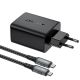 3. Ładowarka GaN Acefast A17 65W USB-C / USB-A, adapter HDMI 4K 60Hz (zestaw z kablem) - czarna