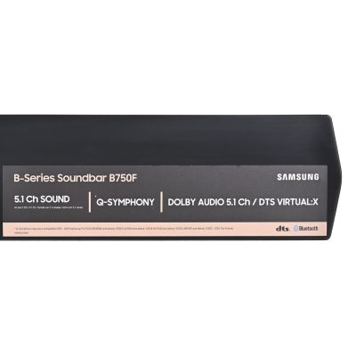 9. Soundbar Samsung HW-B750F/EN 5.1 kan. 400W Bluetooth 4.2 Dolby Digital Czarny