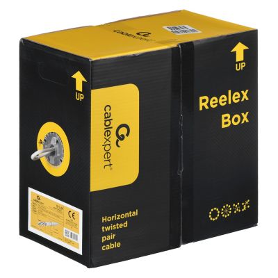 2. Kabel sieciowy GEMBIRD FPC-5004E-SO (F/FTP; 305m; kat. 5e; kolor szary)