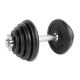 9. VIRTUFIT REGULOWANY ZESTAW HANTLI PRO - ZESTAW SZTANGI - ŻELIWO - 1 X 15 KG