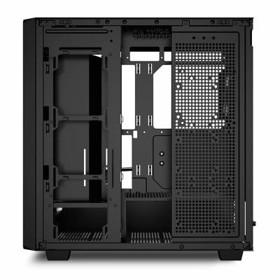 2. Sharkoon REBEL C70G RGB Full Tower Czarny, Drewno