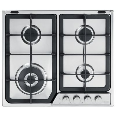 De’Longhi TAF 46 PRO płyta kuchenna Stal nierdzewna Wbudowany 58 cm Gaz 4 stref(y)