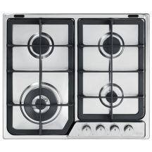 De’Longhi TAF 46 PRO płyta kuchenna Stal nierdzewna Wbudowany 58 cm Gaz 4 stref(y)
